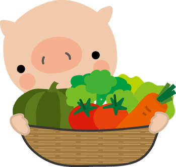 豚 子ぶた のイラスト 無料イラスト フリー素材