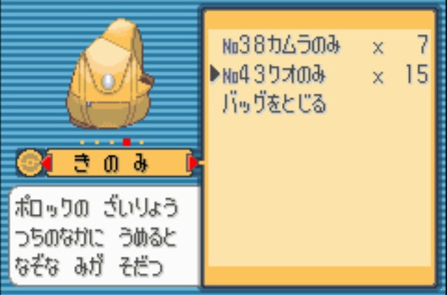 ポケモン ポロック作り きのみ収集 続 大人でもポケモン好き