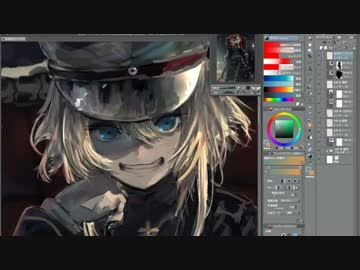 幼女戦記 ターニャ デグレチャフ 描いてみた Nicozon