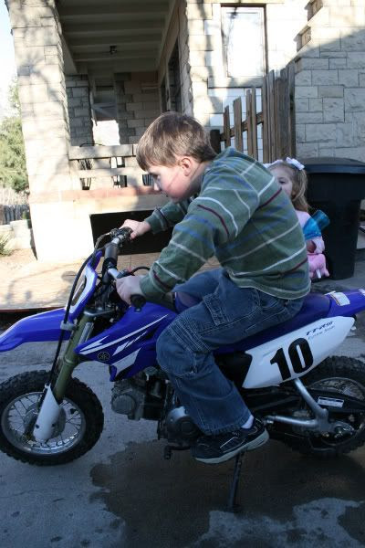 Jackson and dirtbike