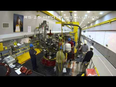 shuttle assembling pc RS 25 NASA The Space Time Shuttle Neat Engine Of Lapse Assembling