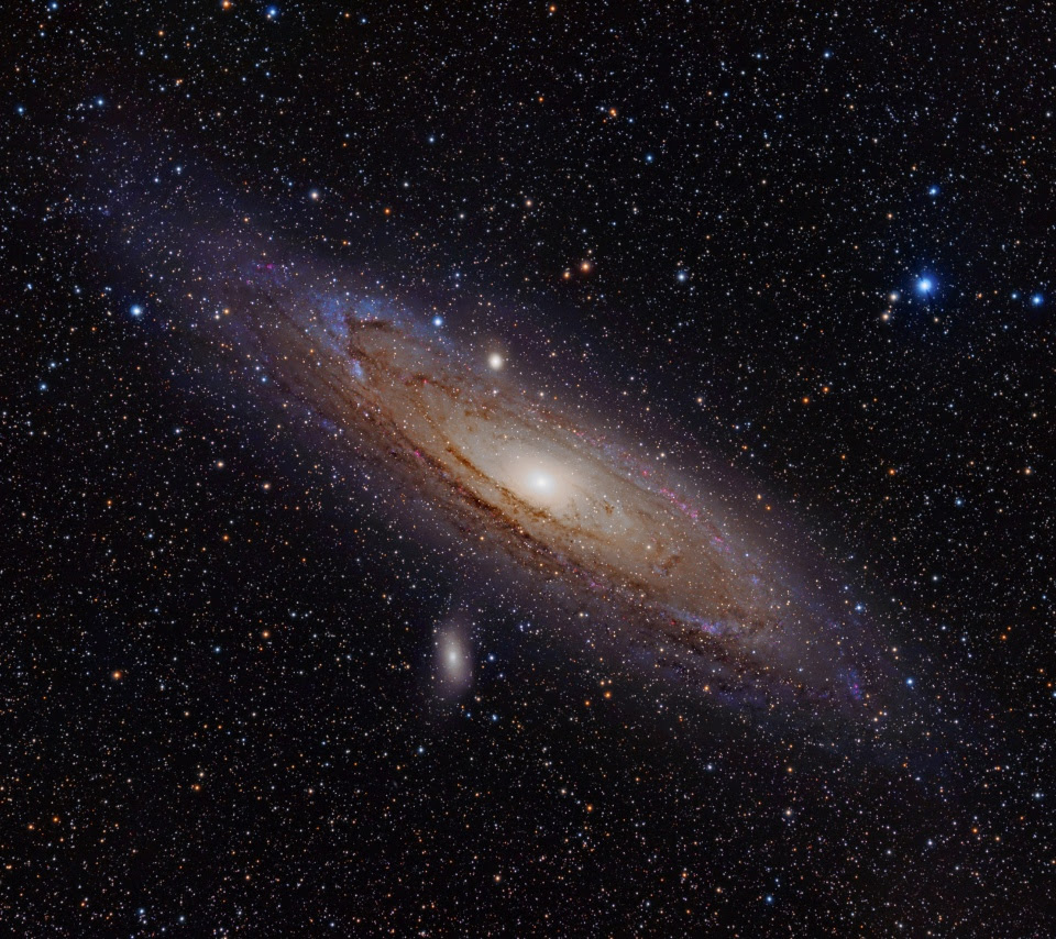 壁紙 アンドロメダ銀河のスマホ壁紙960x854 Andromeda Galaxy 001 Jpg 壁紙box