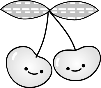 さくらんぼのイラスト 無料 フリー素材