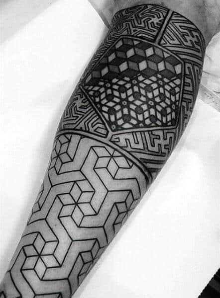 Geometric Tattoos for Men - Ideas and Designs for Guys