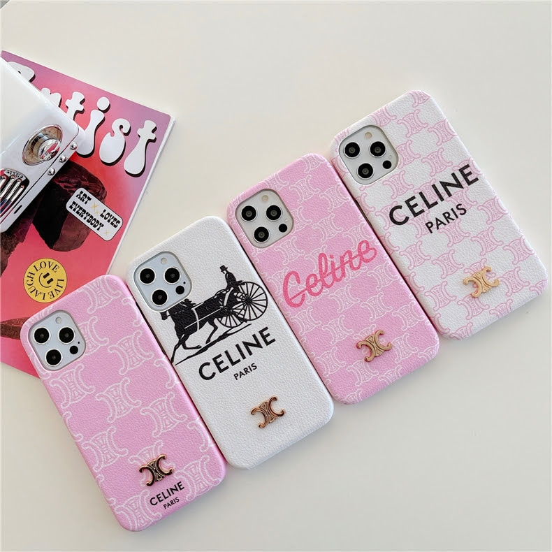 セリーヌ Iphone 12pro Max 12proカバー レディス向け オシャレ Celine アイフォン12 12miniケース ファッション