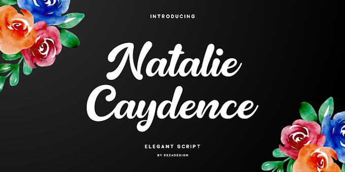 Download Natalie Caydence Fonts Family From RezaDesign