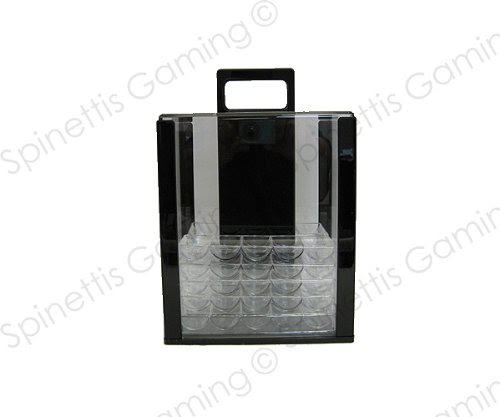 1000 Poker Chips Carrier Caddy WITH 10 Chip Racks On Sale