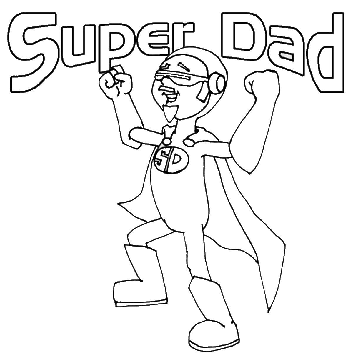 Father's Day Coloring Pages