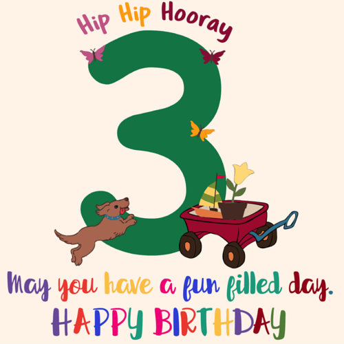 Happy Birthday Greeting Cards For Kids