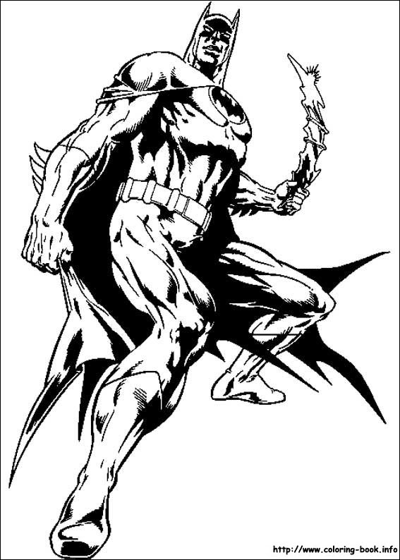 batman coloring picture