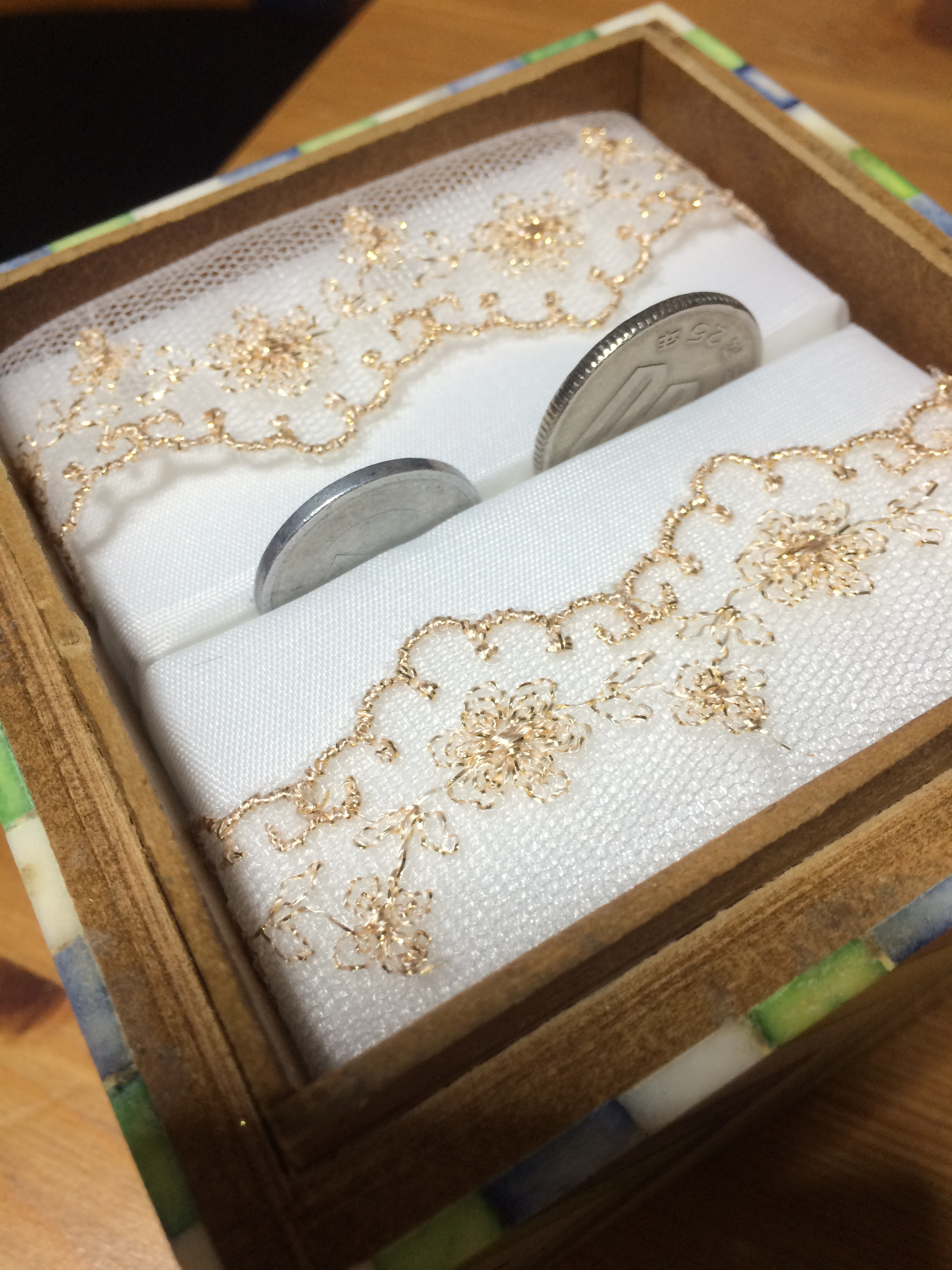 Limit Limit 1 9 結婚診断士その７ リングピローの作り方