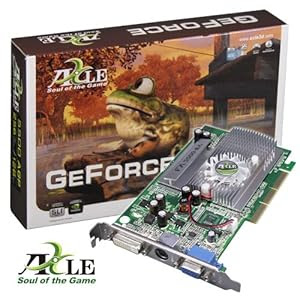 AXLE nVidia GeForce 5500FX 256 MB Grafikkarte (AGP, 256MB DDR Speicher, 128-bit, VGA, DVI, S-Video)