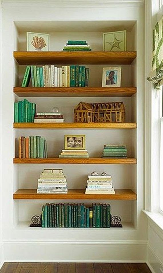 DIY Floating Shelves
