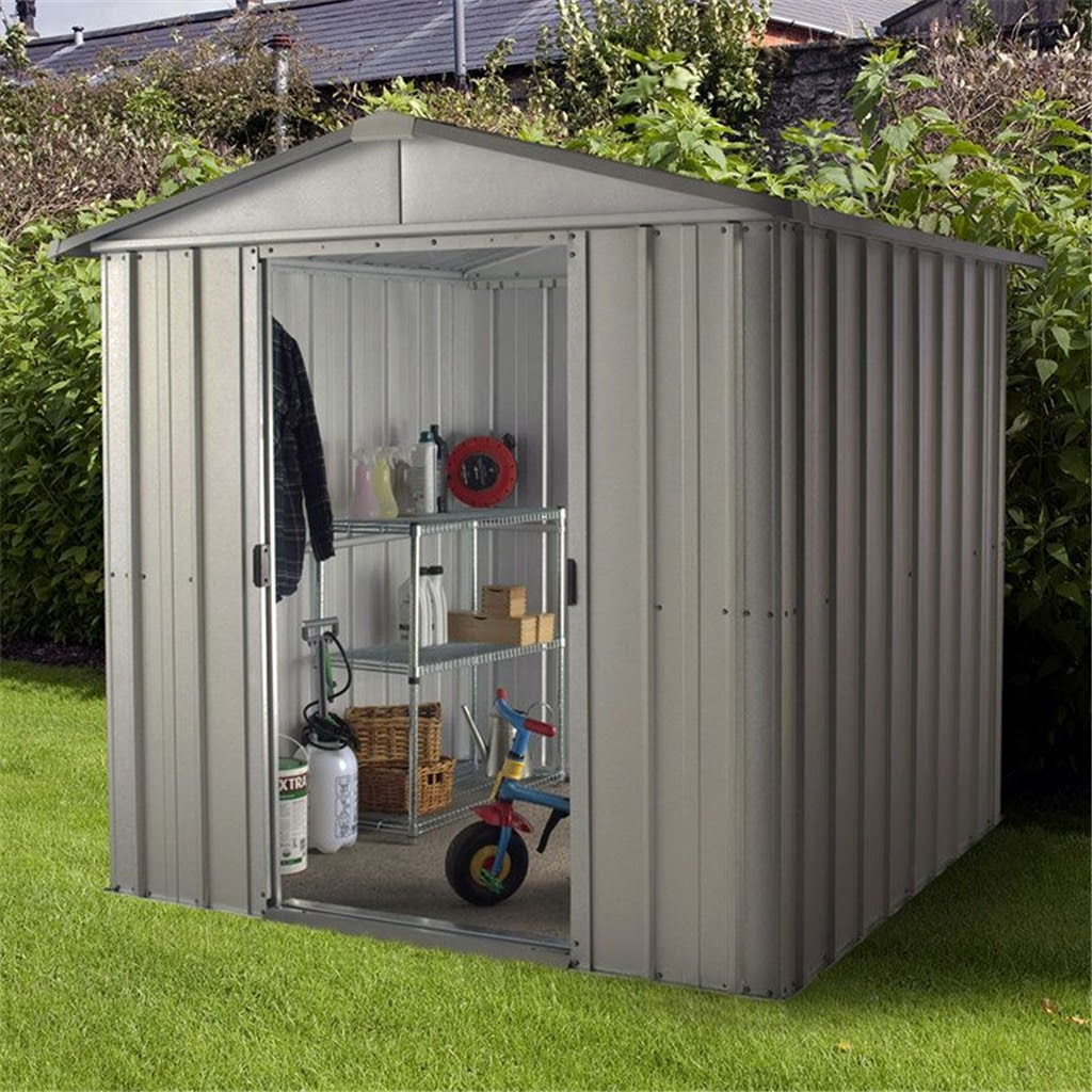 ShedsWarehouse.com Yardmaster 6'1" x 7'5" Apex Metal ...