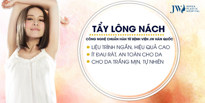 tẩy lông nách