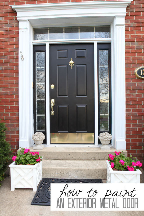 How To Paint Your Front Door: 12 Tutorials - Shelterness