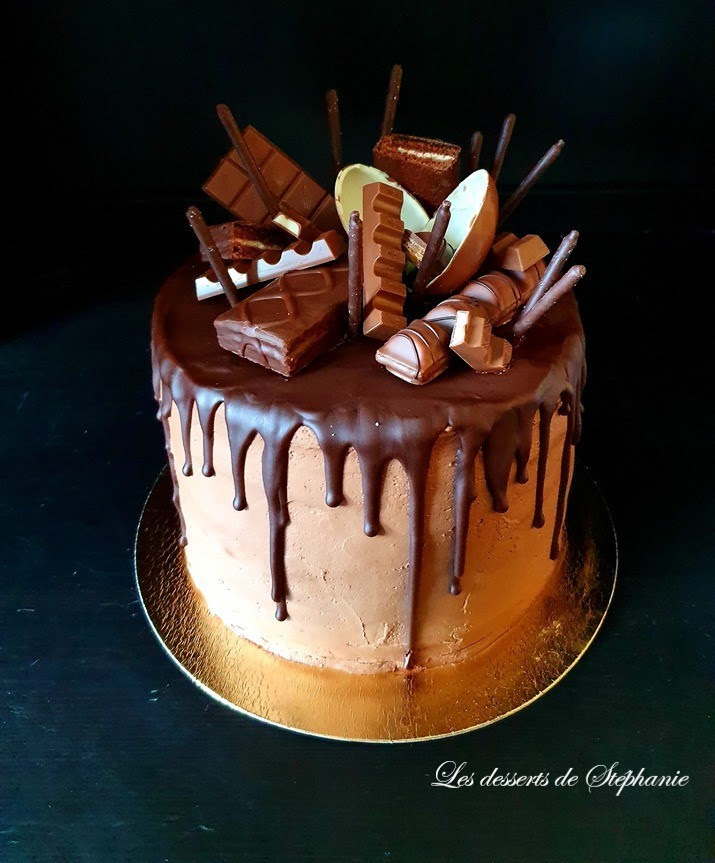 Drip Cake Au Chocolat Les Desserts De Stephanie