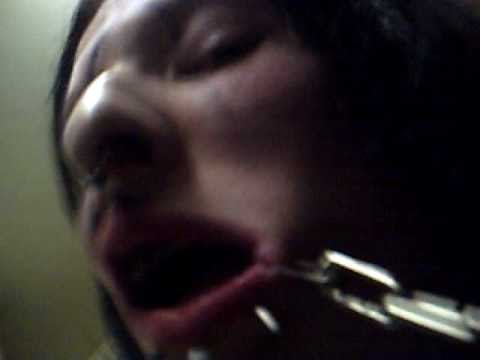 this time the crazy mf's get chained up wid saftey pins n chains