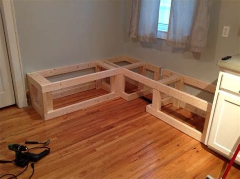 corner breakfast nook woodworking plans