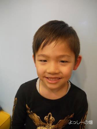 子供の髪型 キッズカット 男の子 ナチュラルショート よっしーの畑