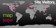 Locations of Site Visitors