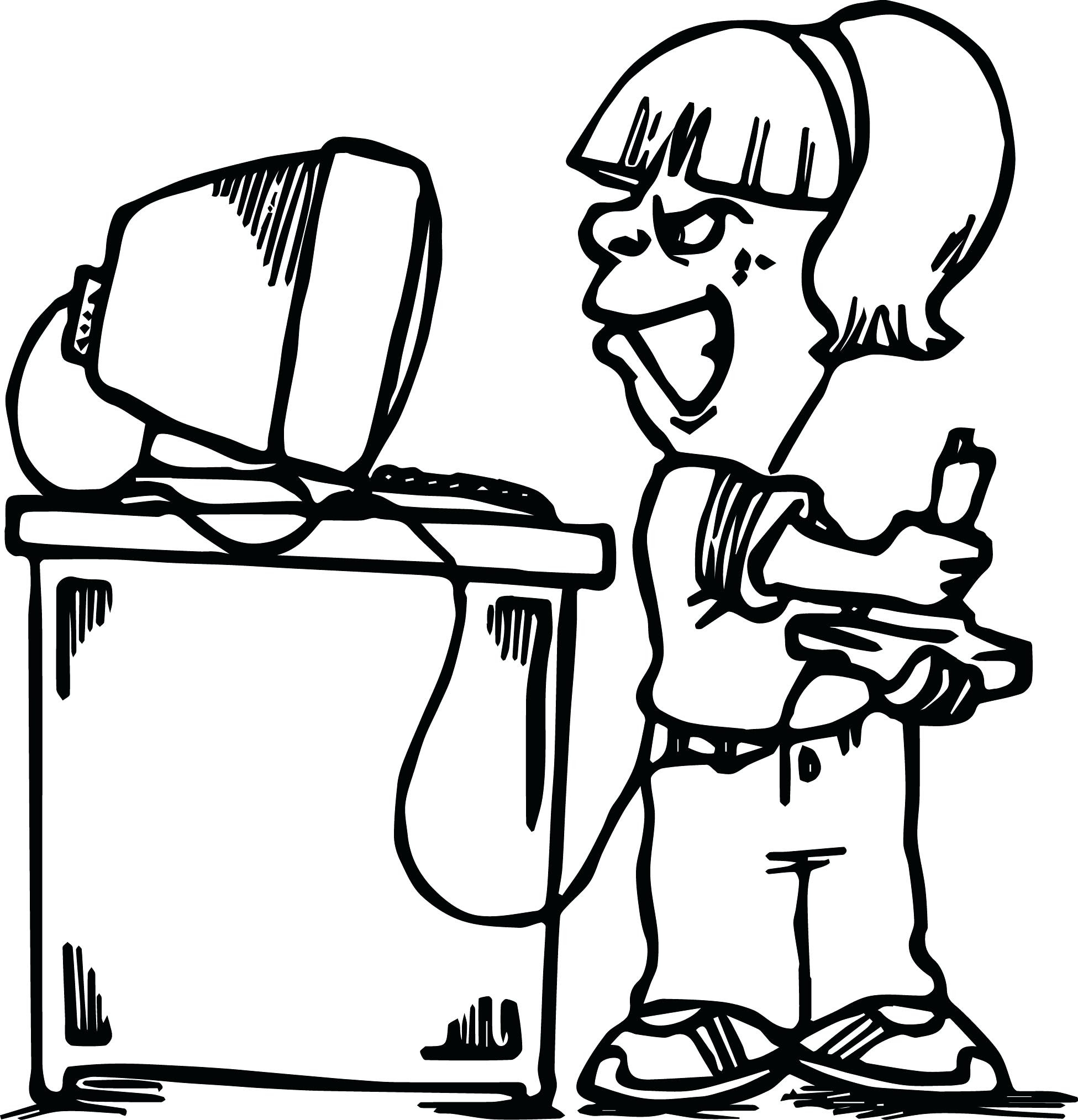 Download Computer Drawing For Kids at GetDrawings | Free download