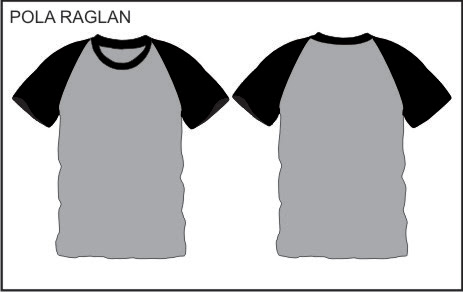 Perbedaan Pola Oblong Dan Raglan  Desain  Baju Futsal 