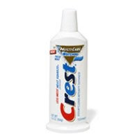 Crest Multicare Whitening Toothpaste, Anticavity Fluoride, Fresh Mint, 5.8 oz.