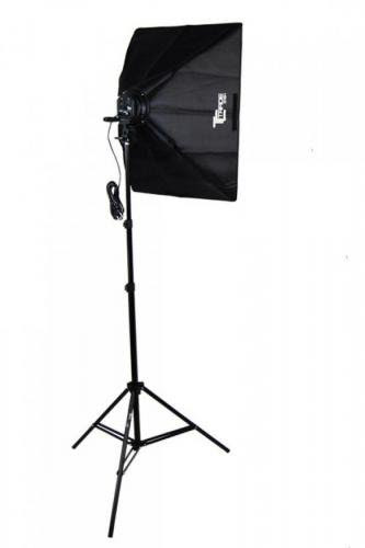  Studio de photo Neptun Pied avec suspension, Sac pliant Lampe spirale, lumière du jour 50W