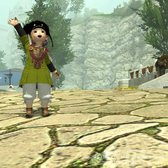 Ff14 ララフェルはファイターでも可愛い 装備 ミラプリ Ff14のタンス