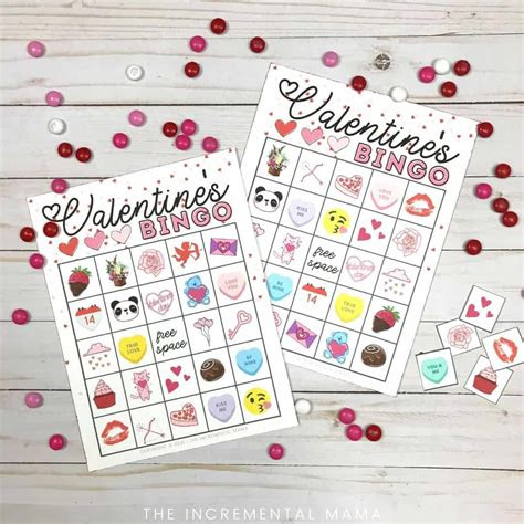  24 valentine bingo cards free printable printable templates