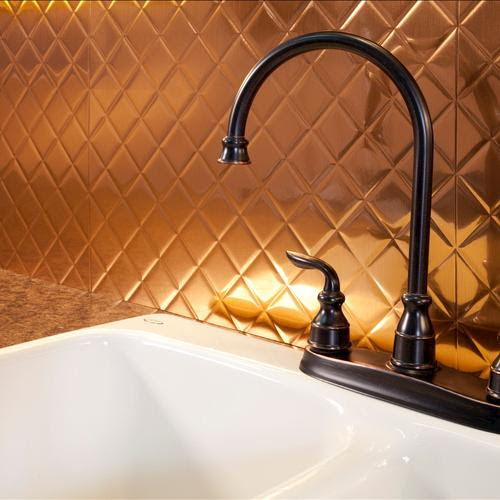 FASADE Quilted - 18" x 24" PVC Backsplash Panel at Menards®