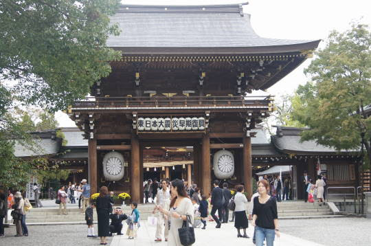 寒川神社へお祓いに ビーグル On ビークル