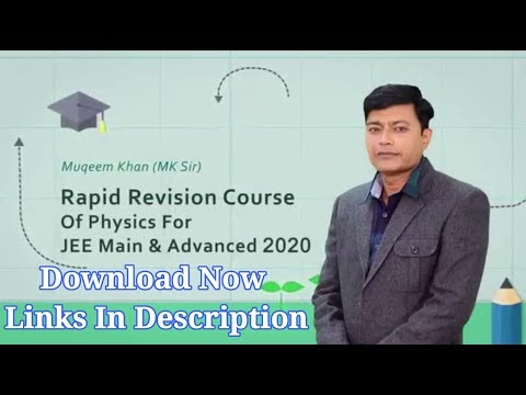MK Sir - RAPID REVISION COURSE 2020 And STUDY MATERIAL 💯