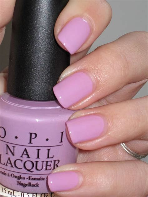 lucky lucky lavender  opi love  color sheila nail
