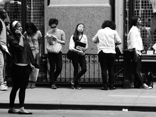On line, NYC