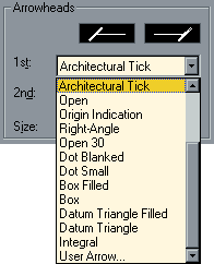 Selecting an Arrowhead Type
