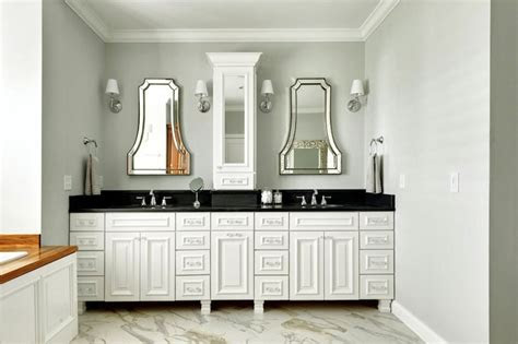 Check out our guide on how to add a bathroom now! Bathroom Vanity With Center Tower Design Ideas
