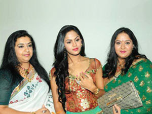 Ambika, karthika and Radha