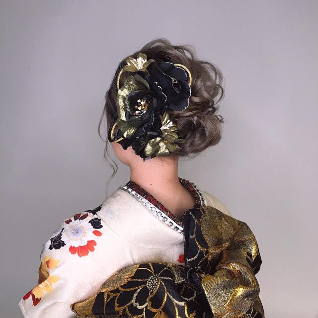 成人式 前撮り 派手系 和の刻