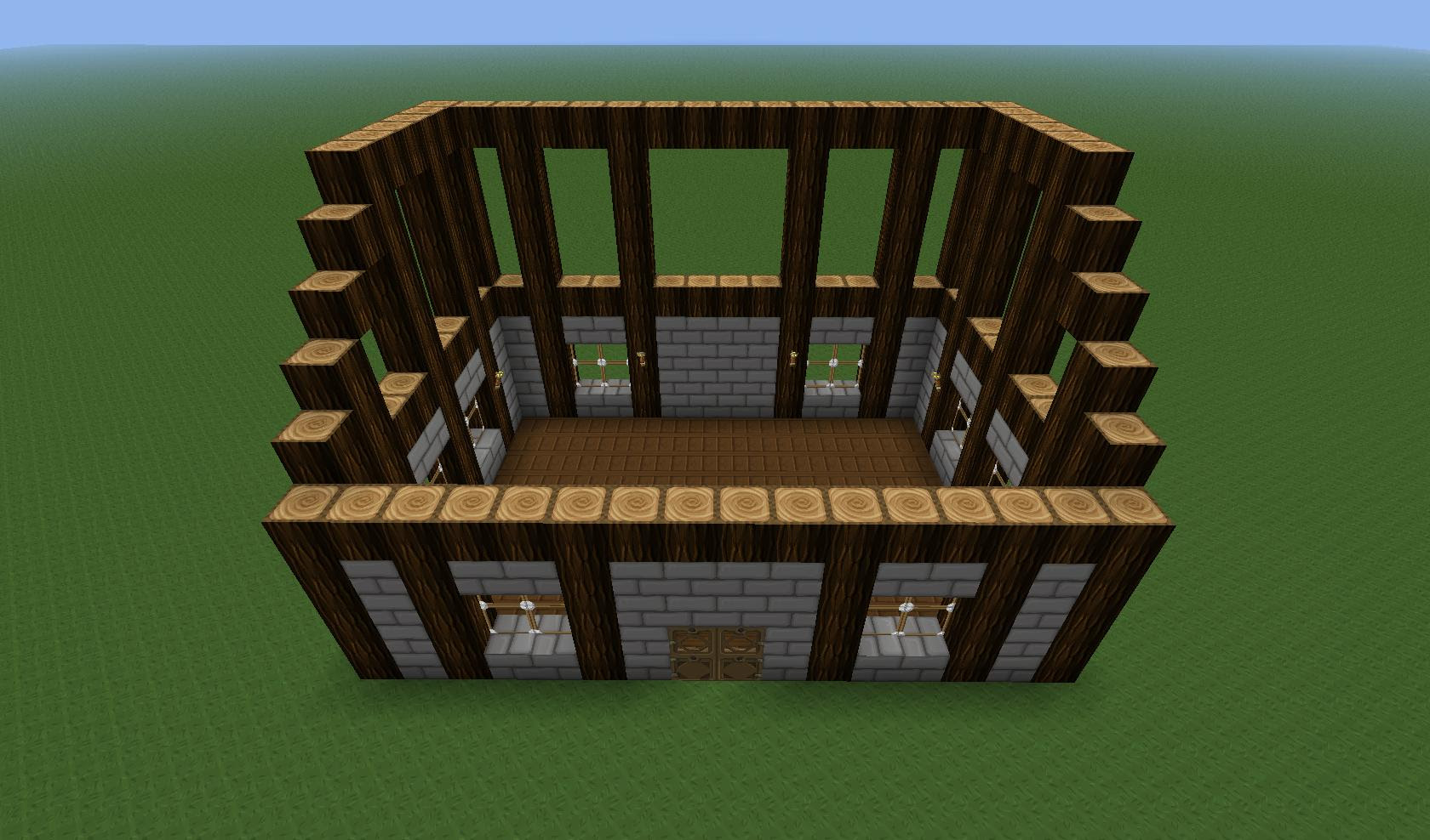 TUTORIAL Simple Medieval Cottage - Survival Mode ...