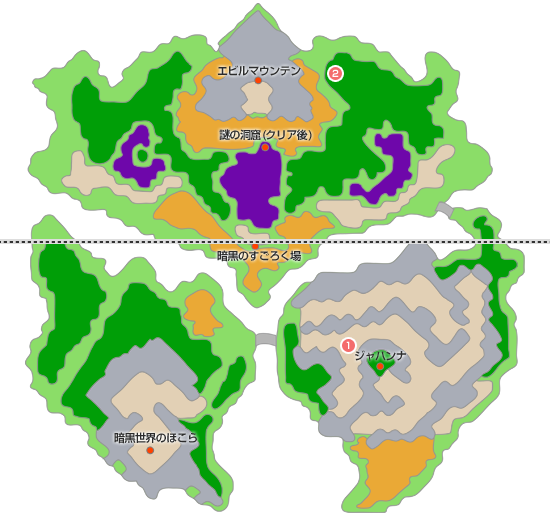モンスター分布図 青年時代後半9 ドラゴンクエスト5攻略max スマホ版対応 マップ付