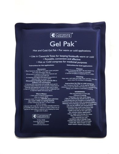 Hot or Cold Pack - Large Blue Dual-Use Gel Pak (8