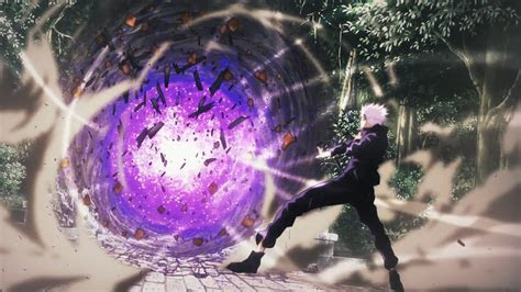 gojo hollow purple wallpapers wallpaper cave