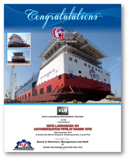 KOTA LAKSAMANA 101 | Grade One Marine Shipyard