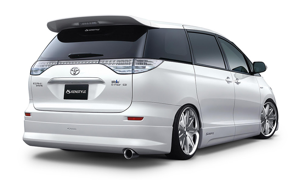 トヨタ エスティマハイブリッド Kenstyle エアロパーツ Ahrw 前期 ハーフタイプ Kenstyle ケンスタイル Web Site