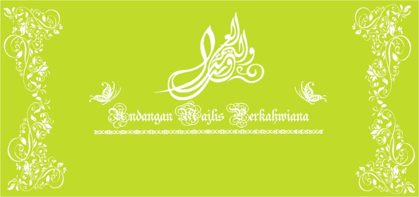 Design Kad Kahwin  Kad Undangan Majlis Perkahwin