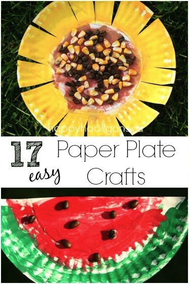 17 Easy Paper Plate Crafts for Kids - Happy Hooligans