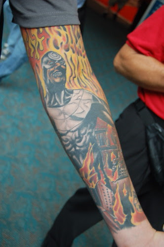  Comic Con 09: Bullseye Tattoo 