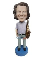 Saxophone Custom Bobble Head Doll 1
